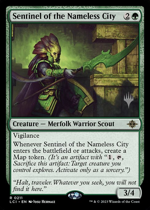 Sentinel of the Nameless City 211p