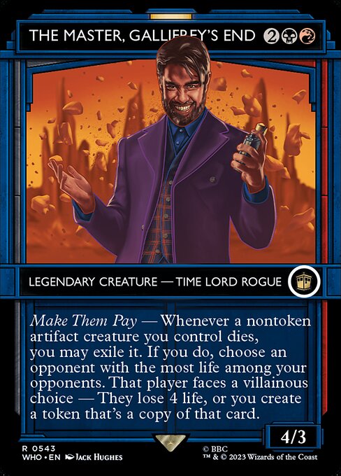 The Master, Gallifrey's End 543