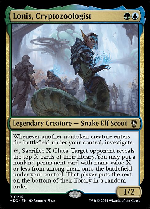 Lonis, Cryptozoologist 215