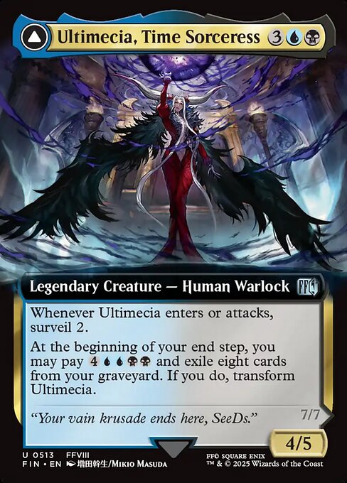 Ultimecia, Time Sorceress // Ultimecia, Omnipotent 513