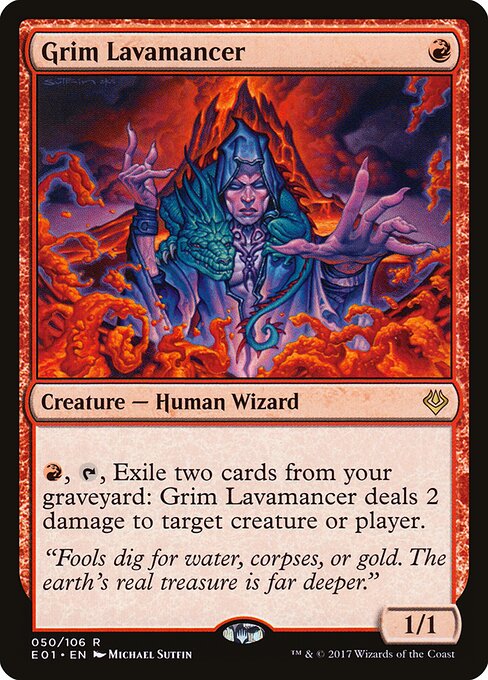 Grim Lavamancer 50