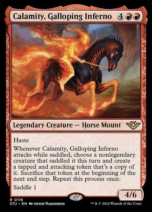 Calamity, Galloping Inferno 116