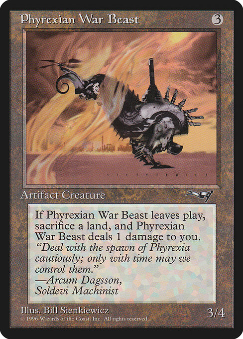 Phyrexian War Beast 127a