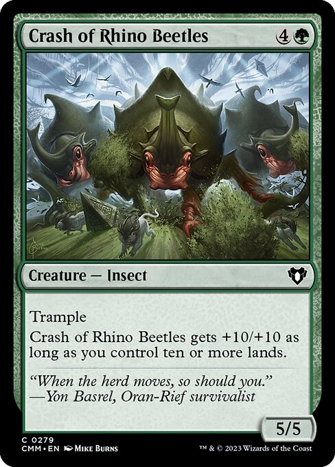 Crash of Rhino Beetles 279
