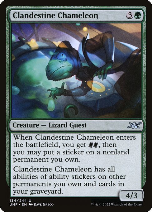 Clandestine Chameleon 134