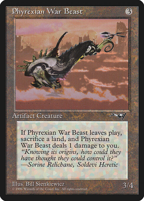 Phyrexian War Beast 127b