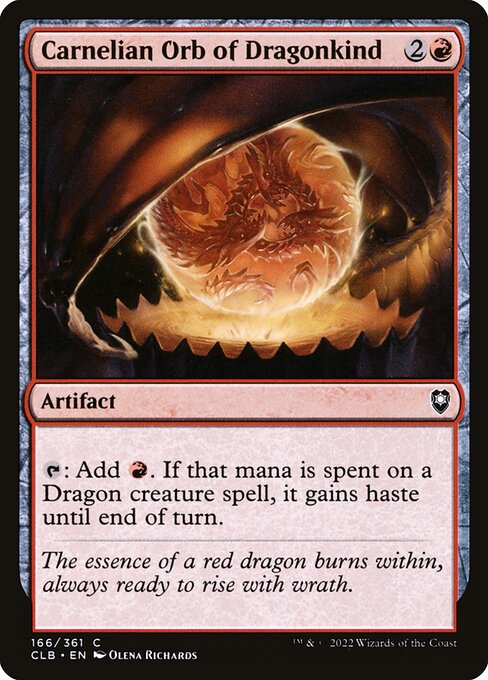 Carnelian Orb of Dragonkind 166