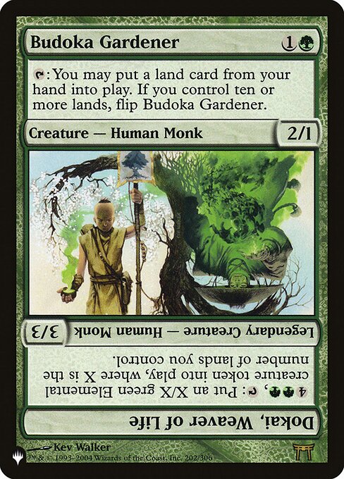 Budoka Gardener // Dokai, Weaver of Life CHK-202