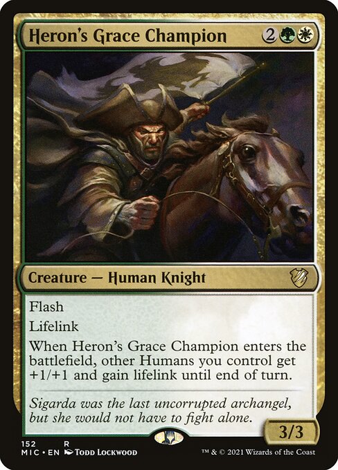 Heron's Grace Champion 152