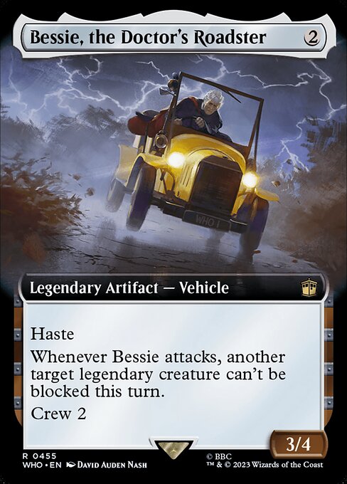 Bessie, the Doctor's Roadster 455