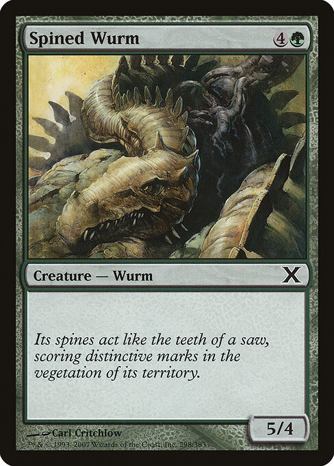 Spined Wurm 298