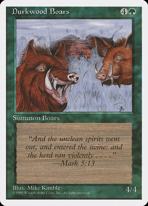 Durkwood Boars 241