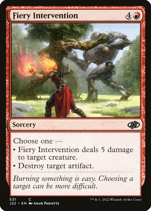 Fiery Intervention 531