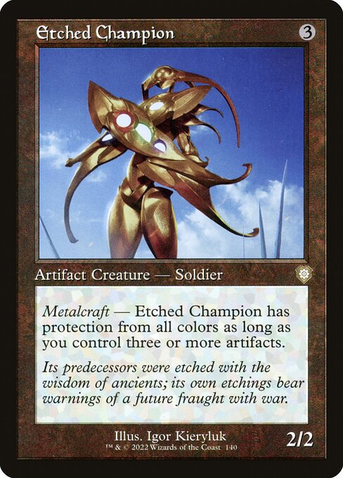 Etched Champion 140