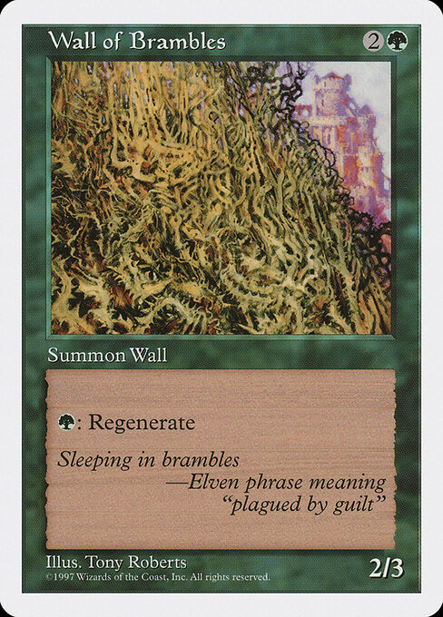 Wall of Brambles 338
