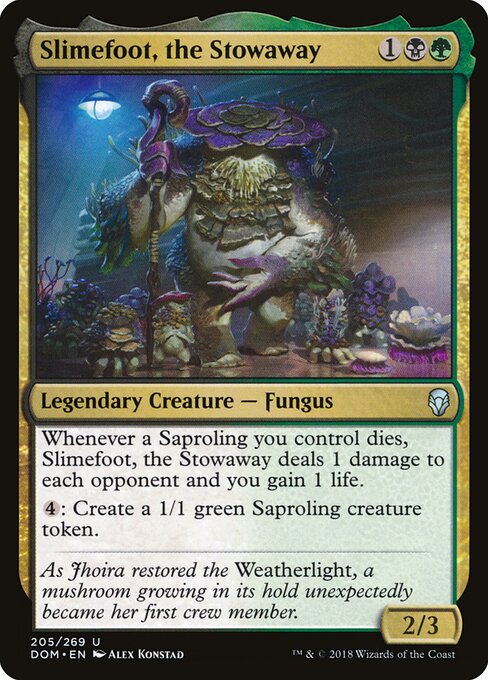 Slimefoot, the Stowaway 205