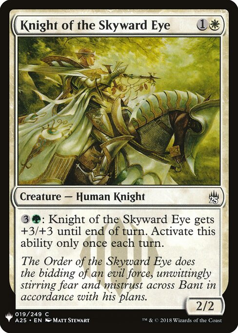 Knight of the Skyward Eye A25-19