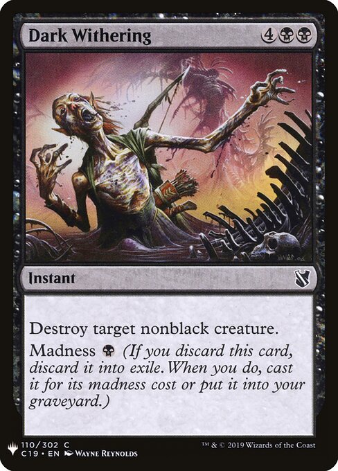 Dark Withering C19-110