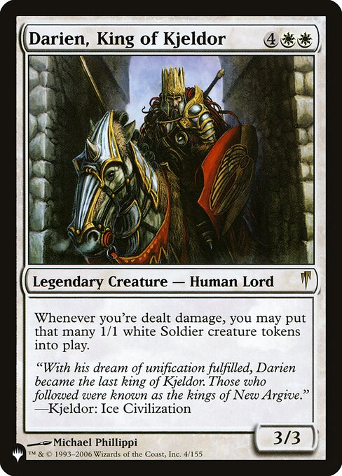 Darien, King of Kjeldor CSP-4