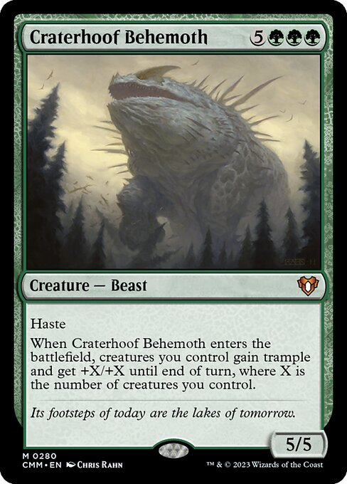 Craterhoof Behemoth 280
