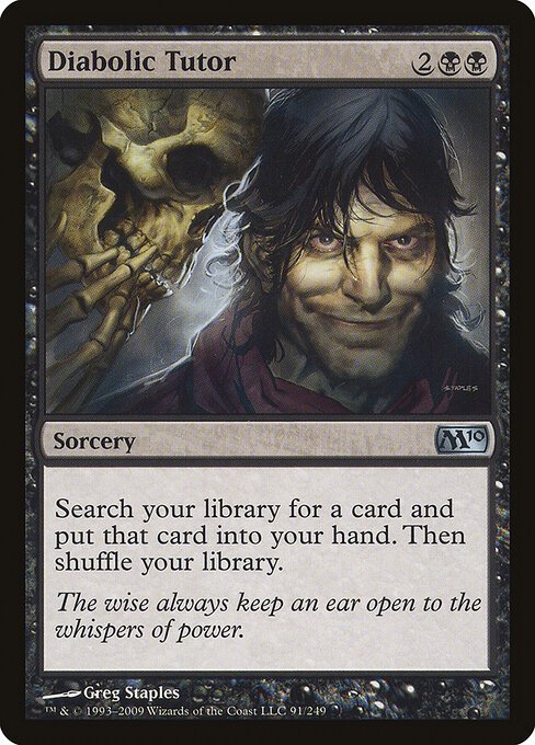 Diabolic Tutor 91