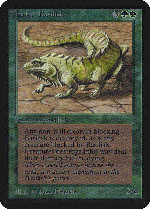 Thicket Basilisk 218