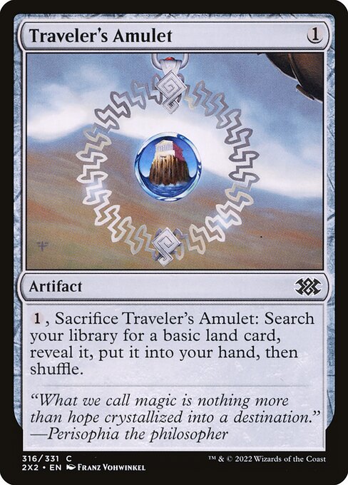 Traveler's Amulet 316