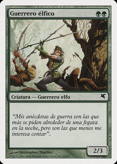Elvish Warrior B42