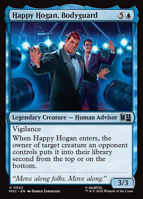 Happy Hogan, Bodyguard 622