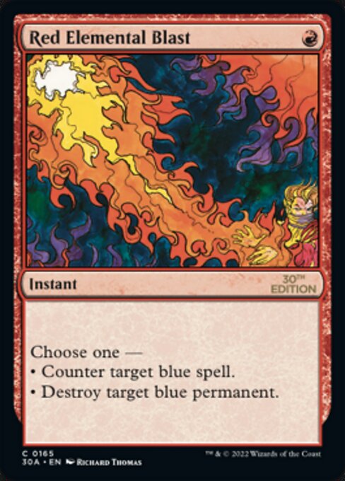 Red Elemental Blast 165