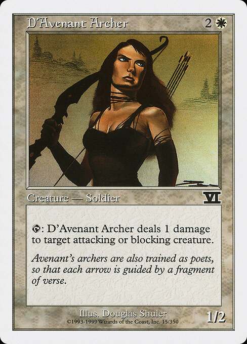 D'Avenant Archer 15
