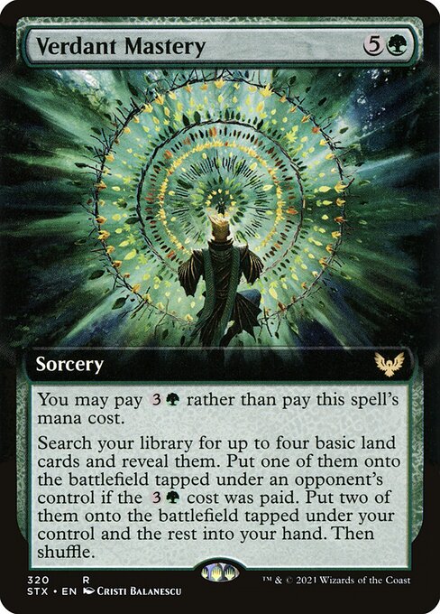 Verdant Mastery 320
