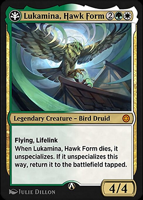Lukamina, Hawk Form 17w
