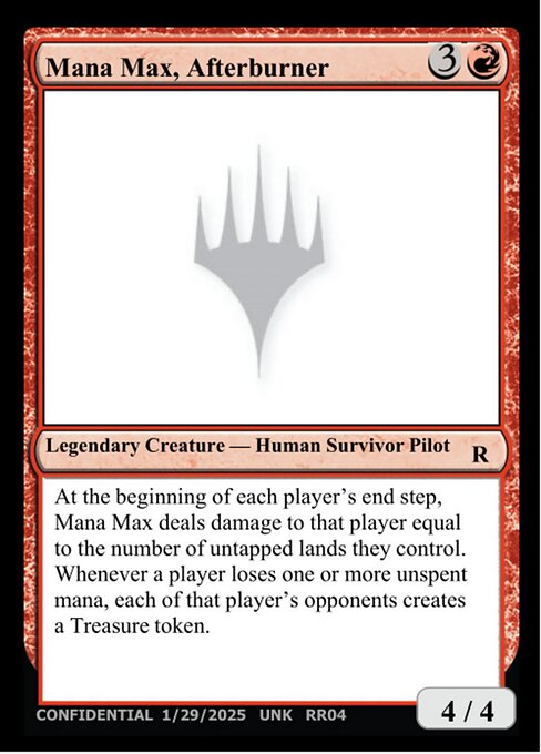 Mana Max, Afterburner RR04f