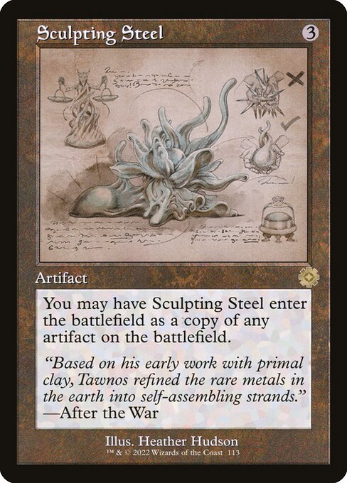 Sculpting Steel 113