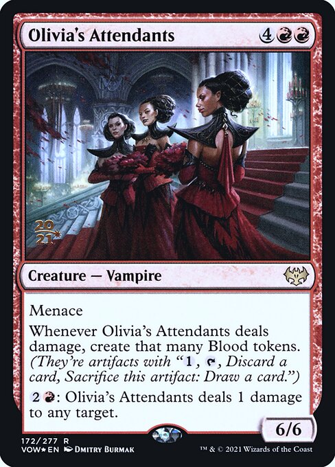 Olivia's Attendants 172s