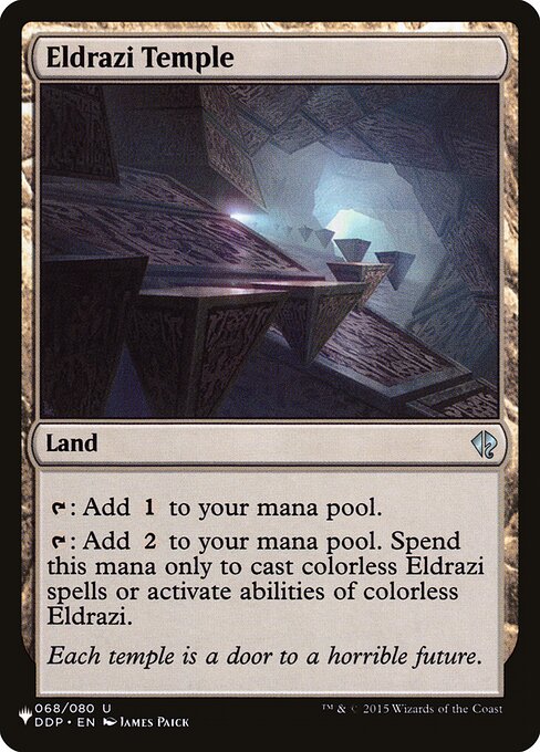 Eldrazi Temple DDP-68