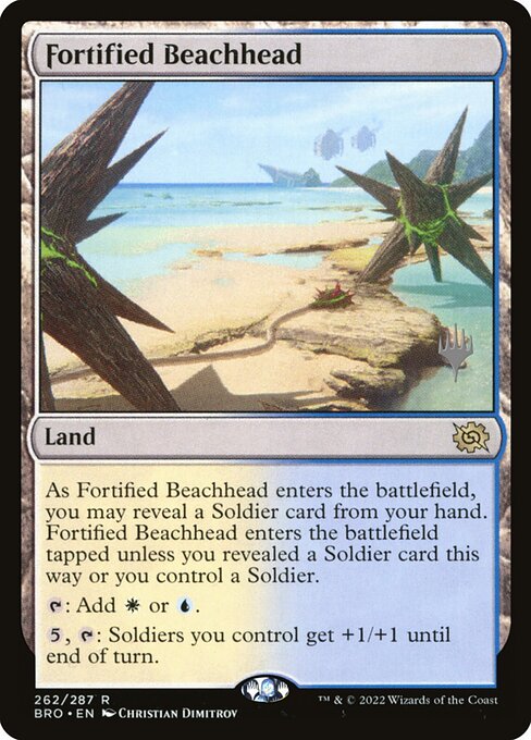 Fortified Beachhead 262p