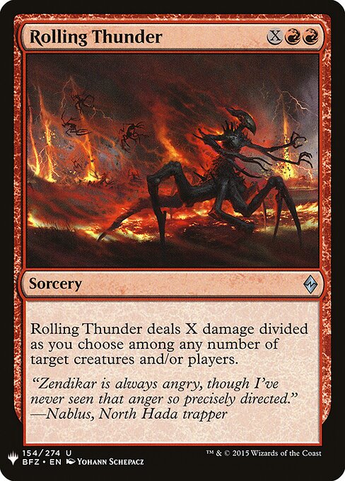 Rolling Thunder BFZ-154