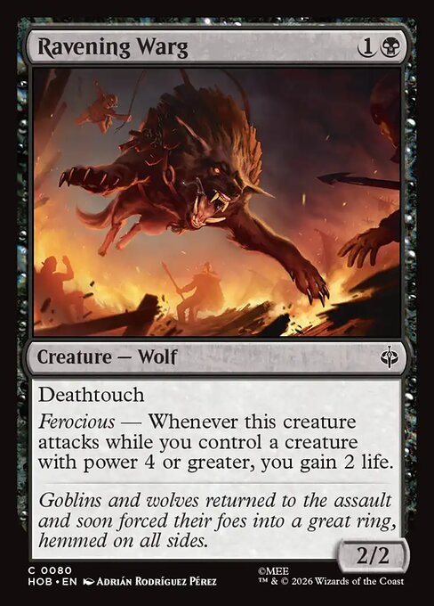 Ravening Warg 80