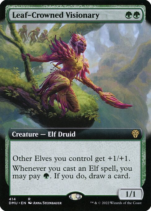 Leaf-Crowned Visionary 414