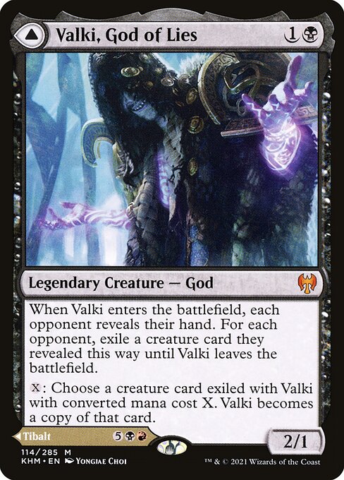 Valki, God of Lies // Tibalt, Cosmic Impostor 114