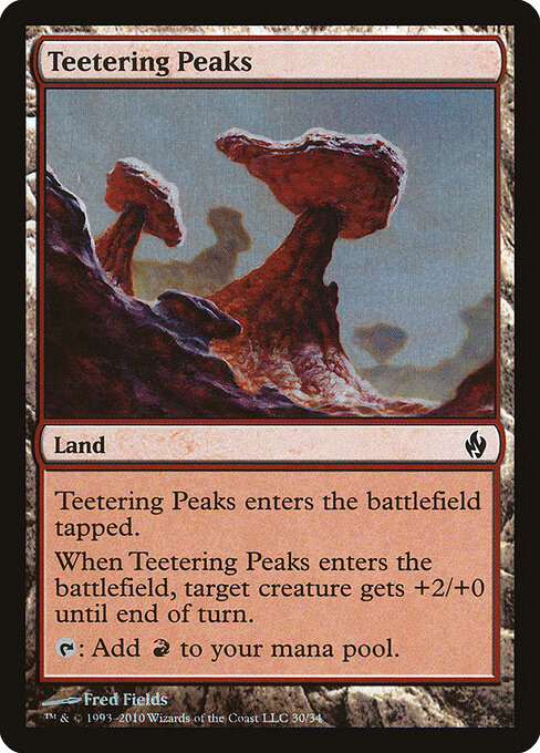 Teetering Peaks 30