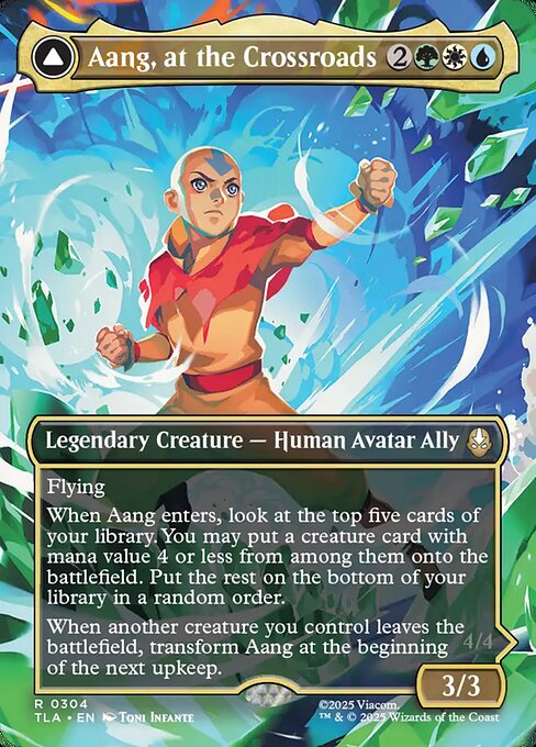 Aang, at the Crossroads // Aang, Destined Savior 304