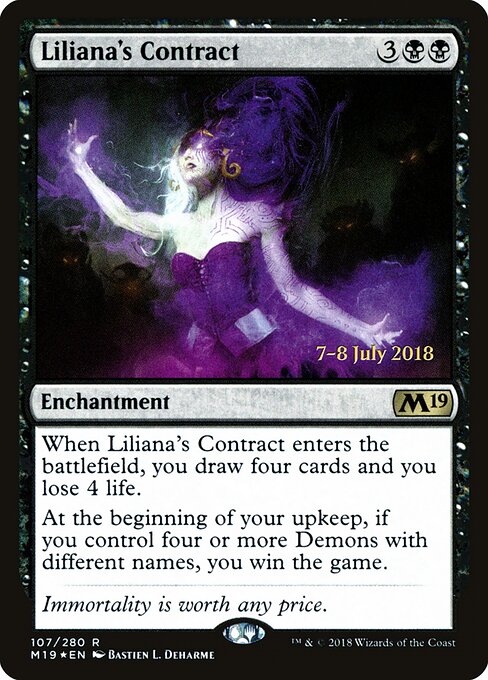 Liliana's Contract 107s