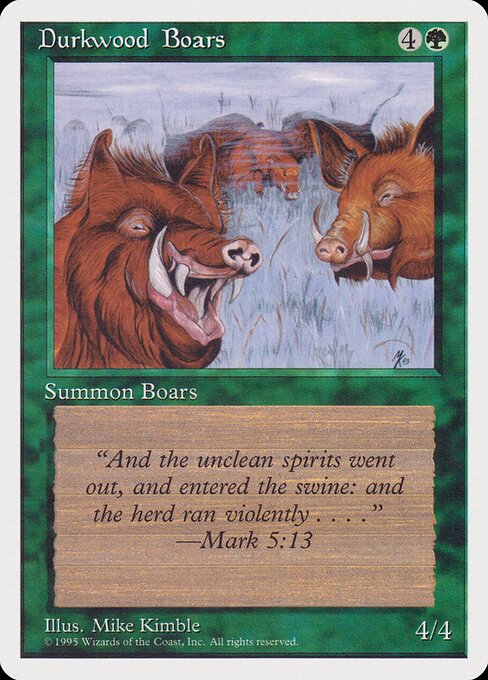 Durkwood Boars 38