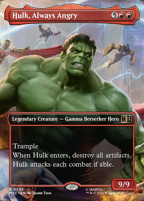 Hulk, Always Angry 502