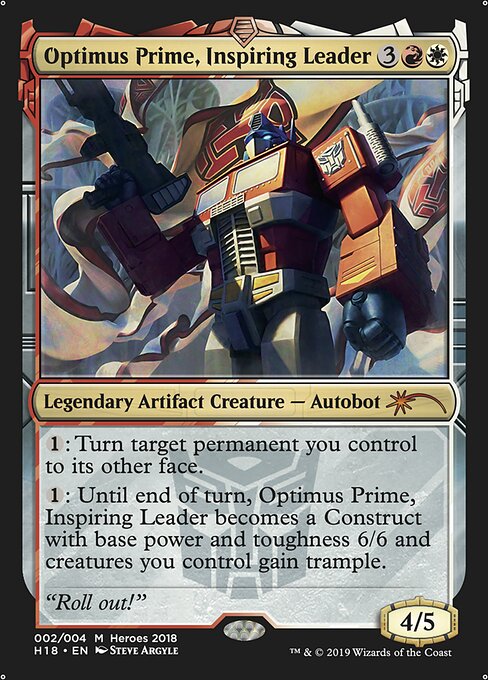 Optimus Prime, Inspiring Leader 2