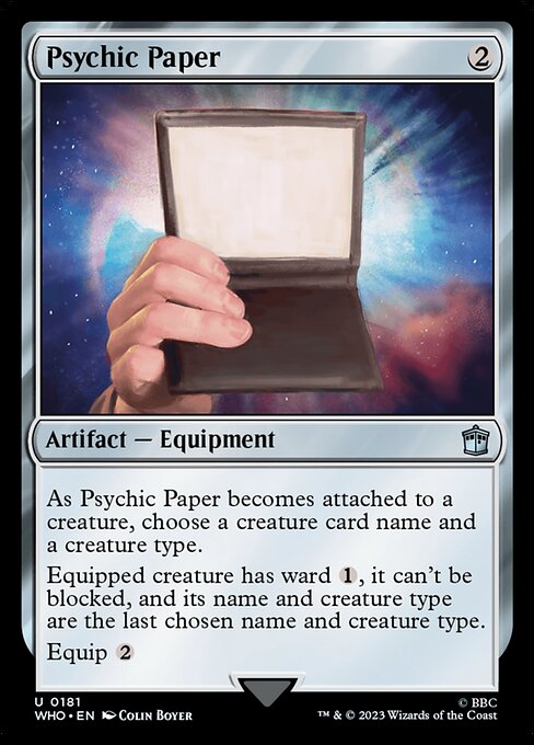Psychic Paper 181