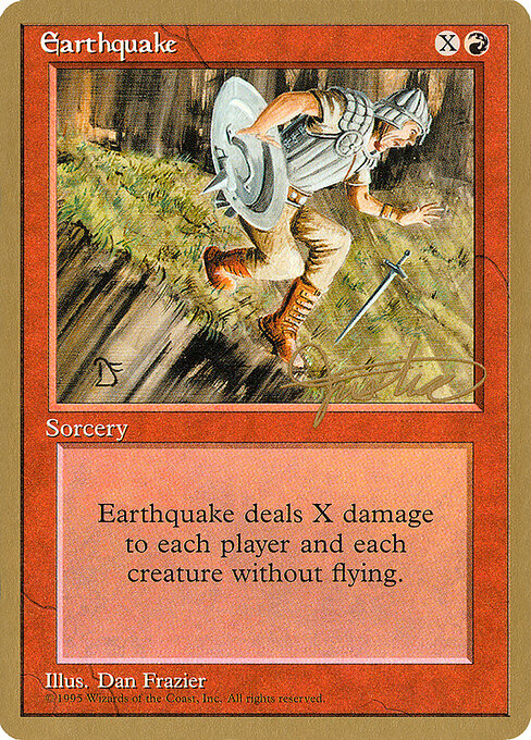 Earthquake mj189